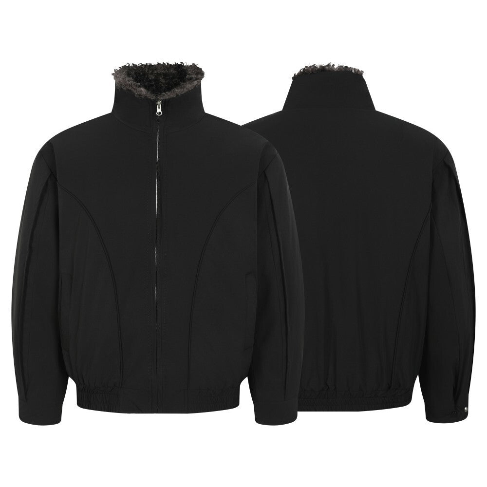 3-6-5.shop Faux Shearling Lined Jacket