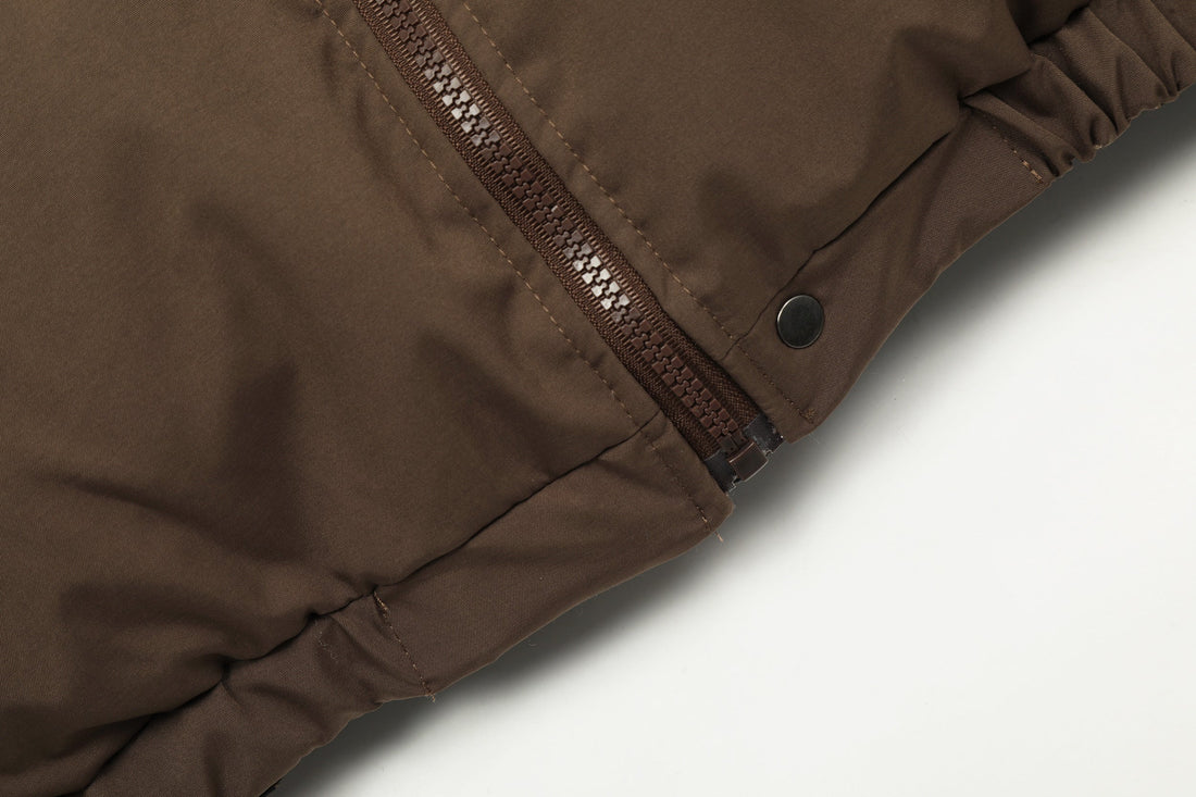 3-6-5.shop Reversible Plaid Puffer Jacket