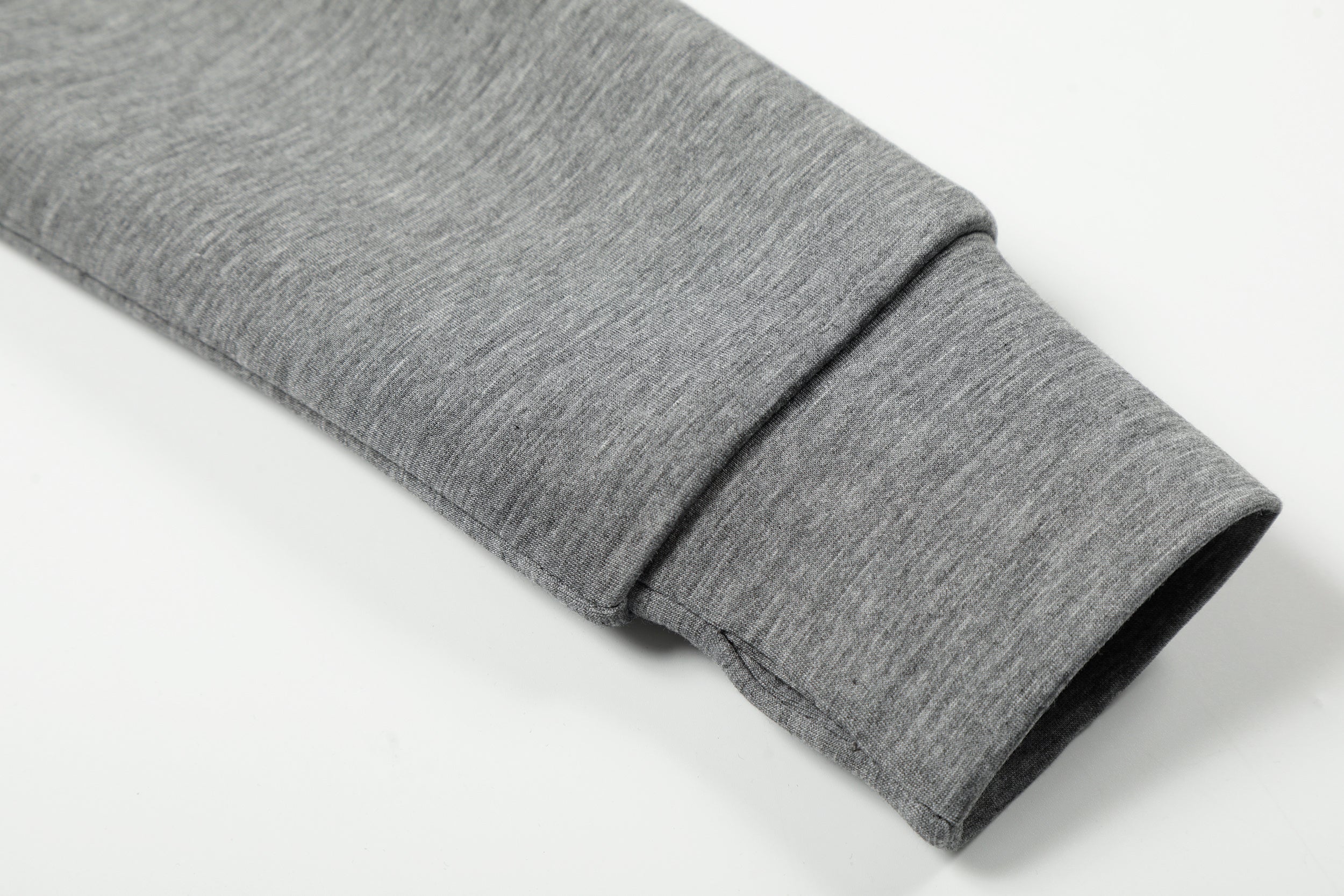 3-6-5.shop Layered Zip-Up Hoodie