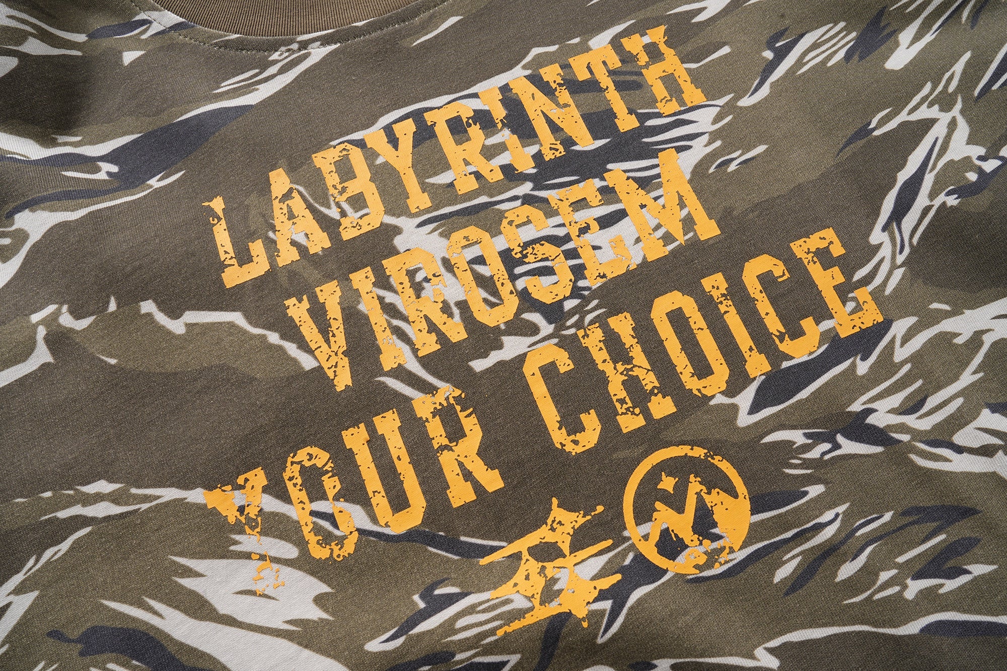 3-6-5.shop Camo Layered Long Sleeve Tee*
