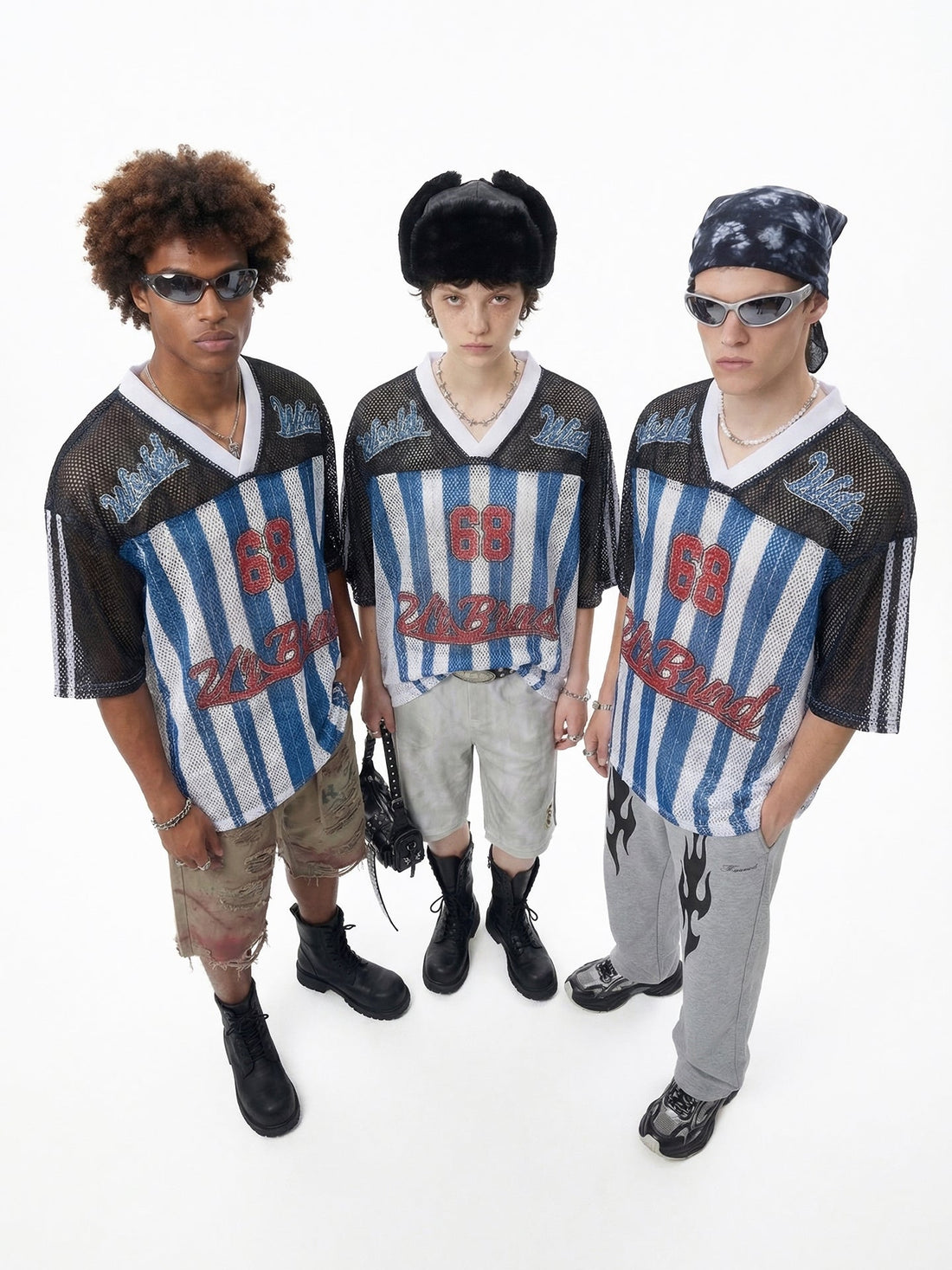 3-6-5.shop  “Athletics 68” Mesh Jersey T-Shirt