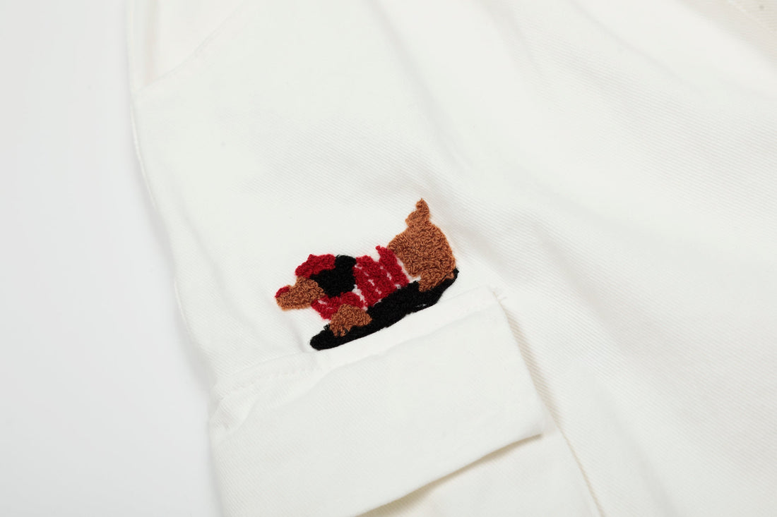 3-6-5.shop Patchwork Cargo Shorts