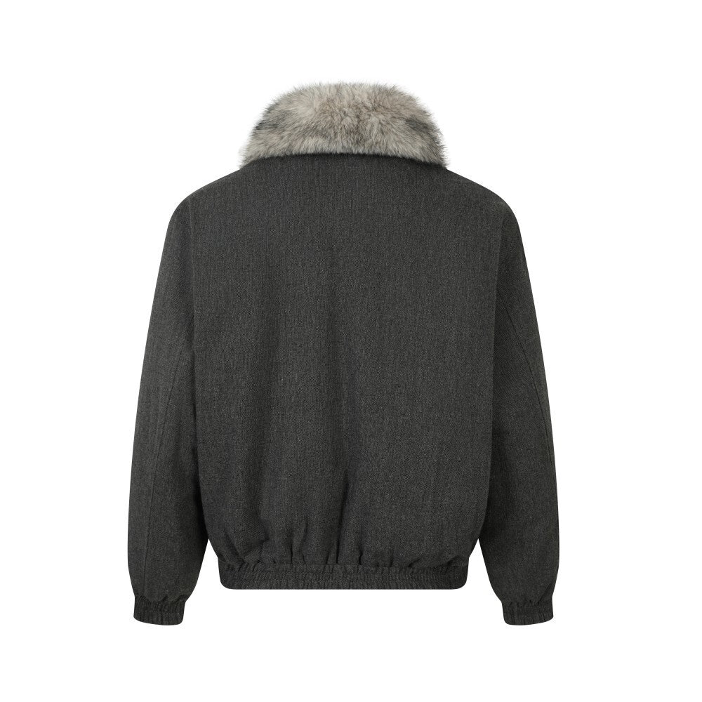 3-6-5.shop Faux Fur-Lined Winter Jacket