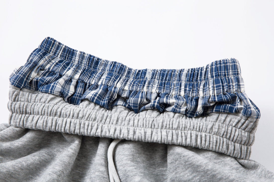 3-6-5.shop Varsity Wide-Leg Athletic Sweatpants