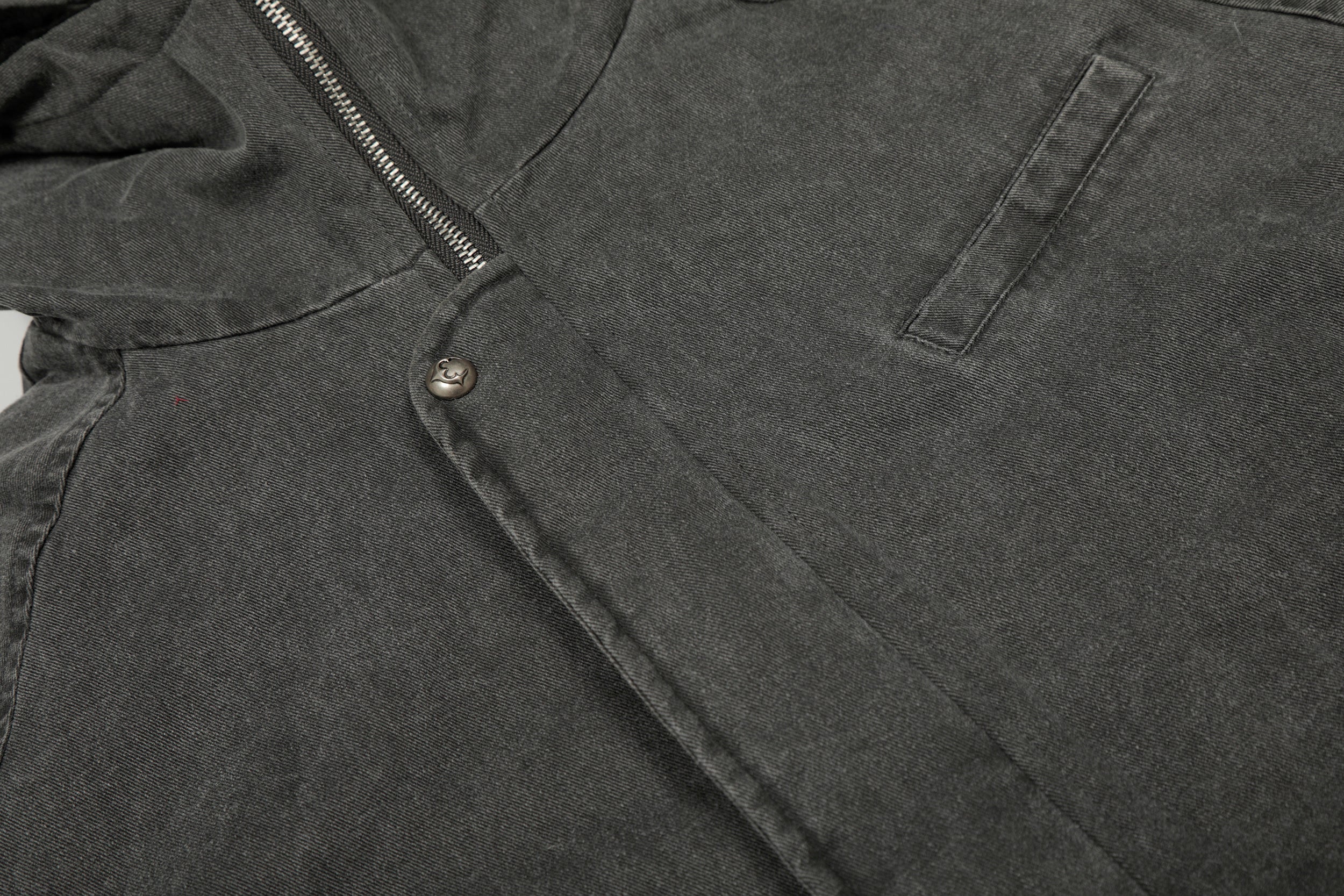 3-6-5.shop Washed Utility Hooded Jacket