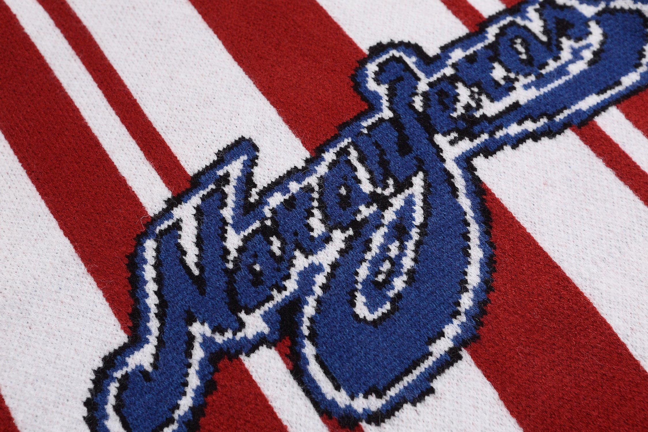 3-6-5.shop Retro Varsity Stripe Knit Sweater