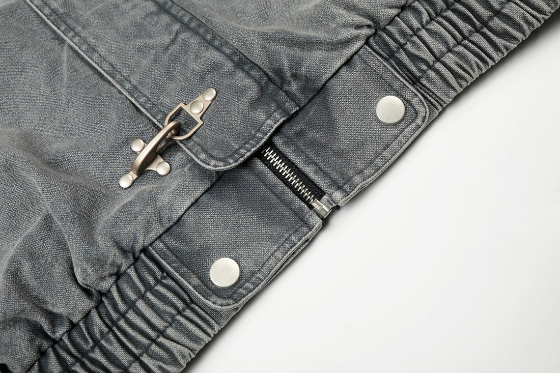 3-6-5.shop Washed Utility Jacket