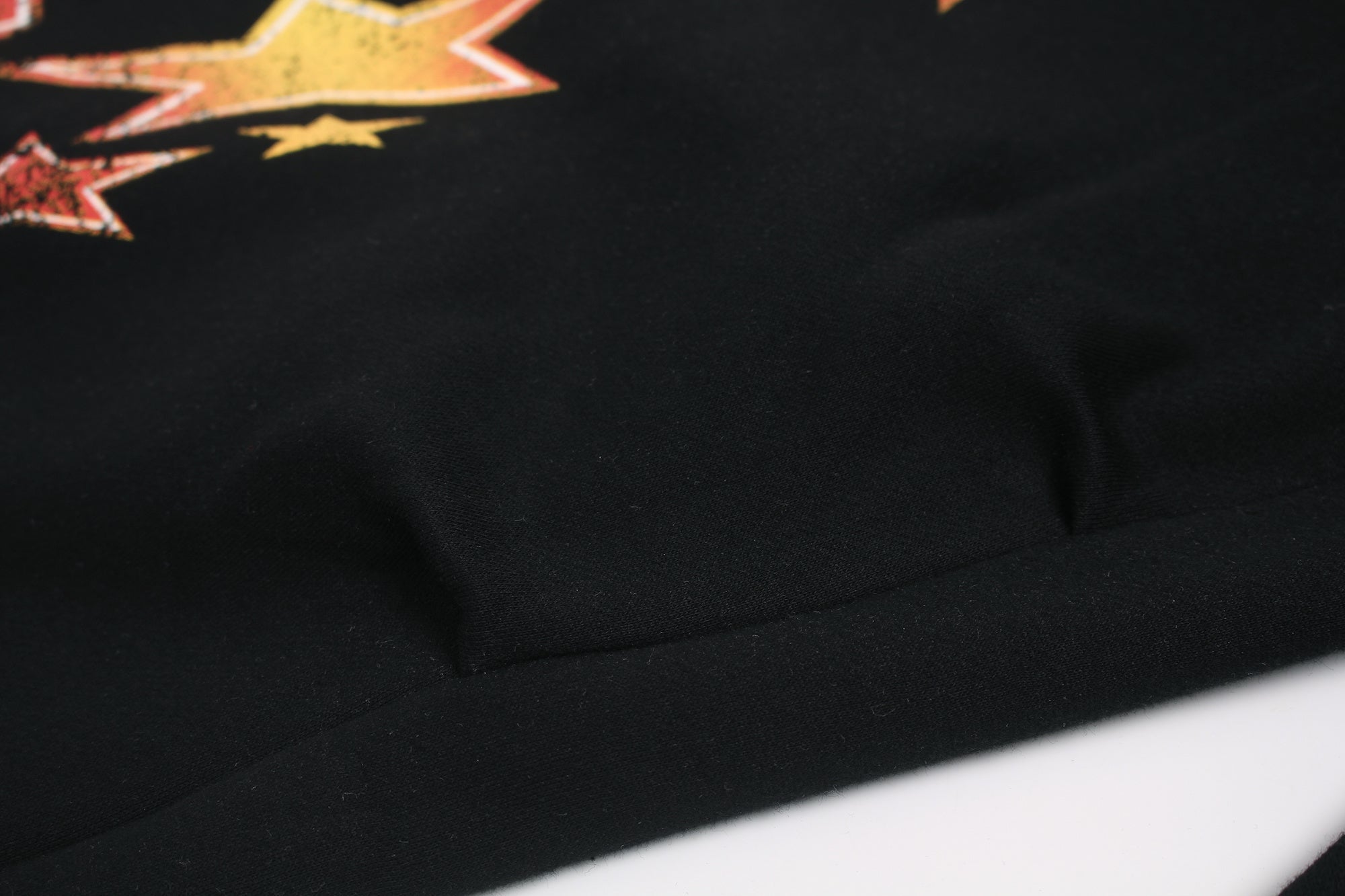 3-6-5.shop Fleece-Lined Glitter Star Wide-Leg Sweatpants