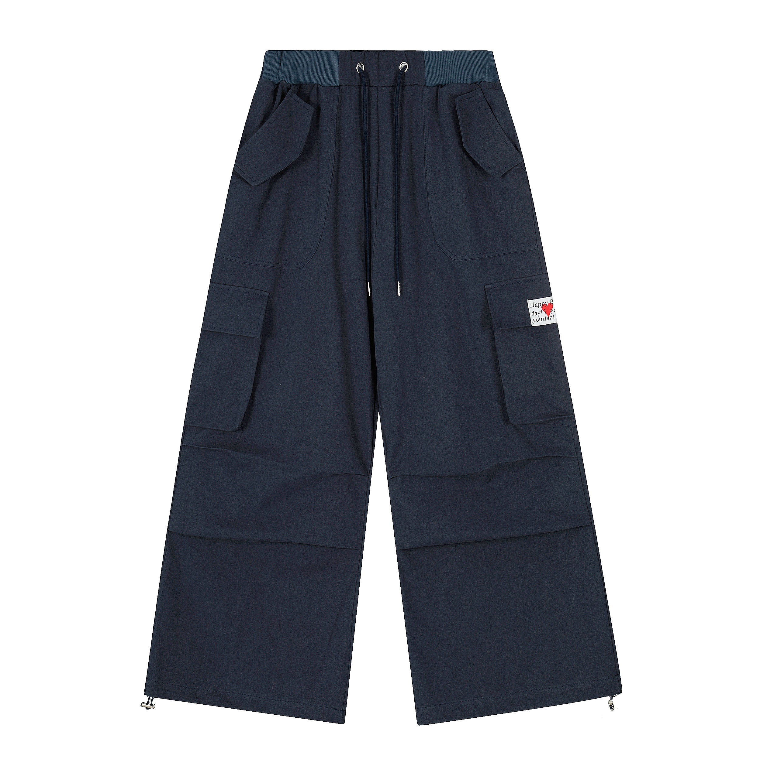 3-6-5.shop Classic Utility Wide-Leg Pants