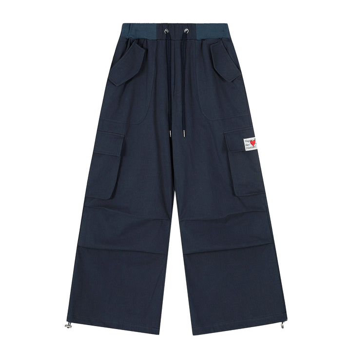 3-6-5.shop Classic Utility Wide-Leg Pants