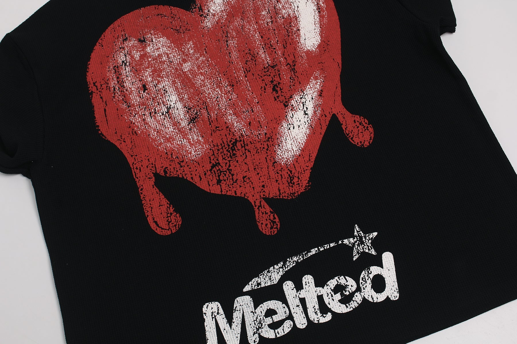 3-6-5.shop Melted Heart Ribcage Graphic Tee