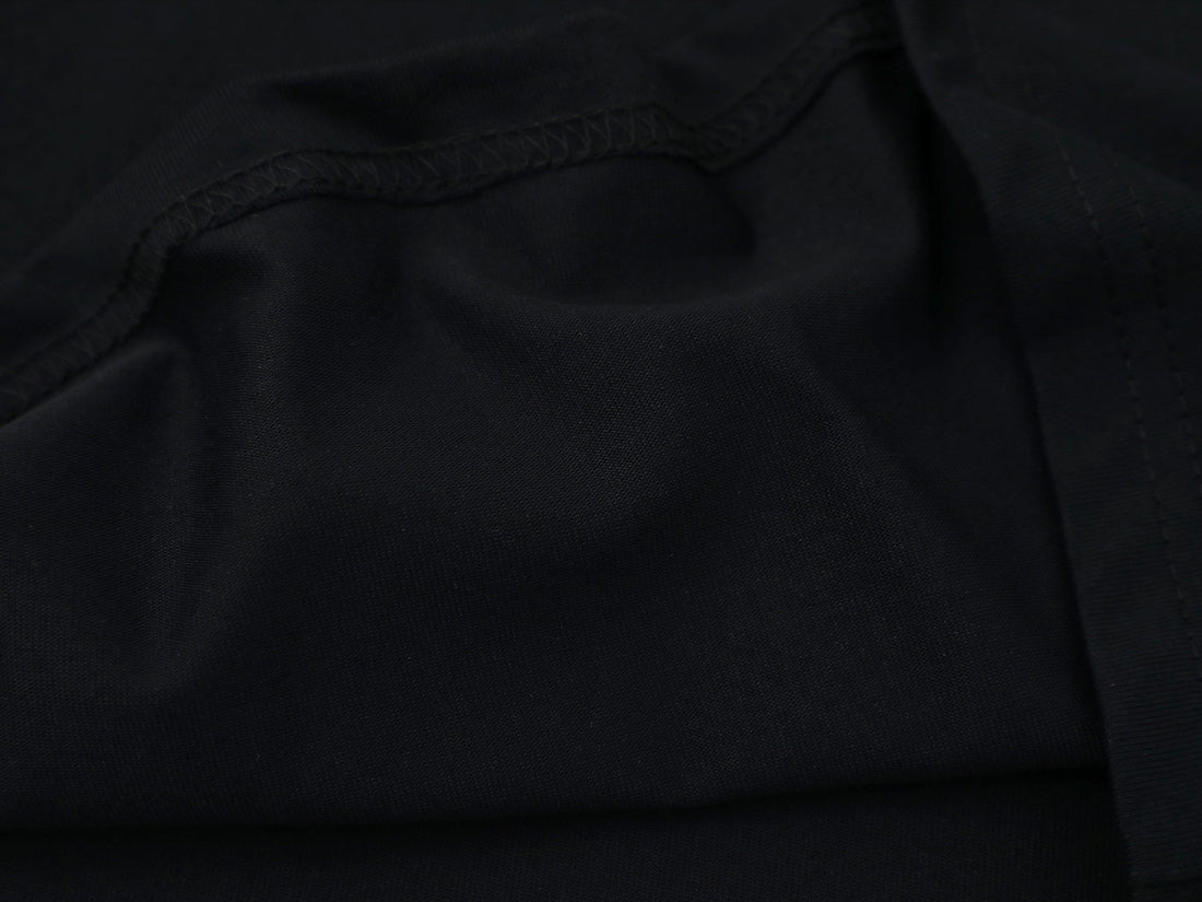 3-6-5.shop Layered Graphic Long Sleeve Polo