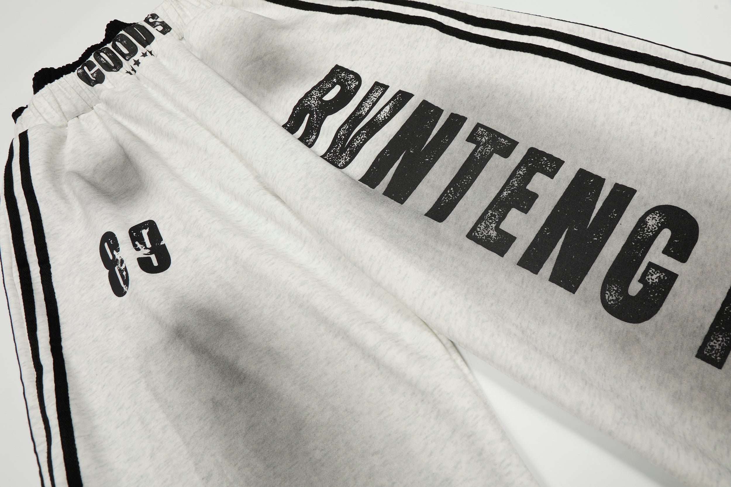 3-6-5.shop Bold Letter Stripe Track Pants