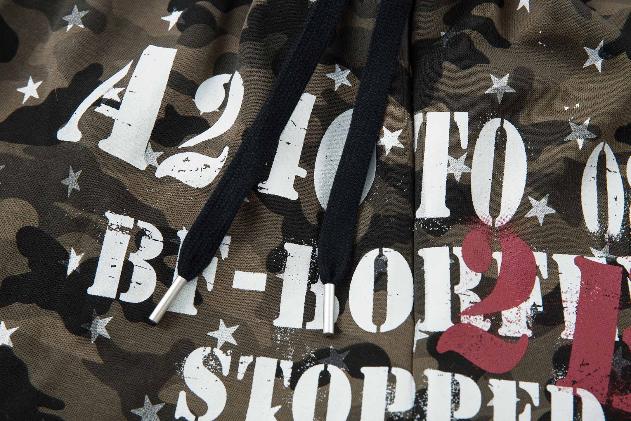 3-6-5.shop Star Camo Wide-Leg Sweatpants