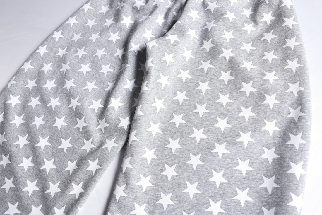 3-6-5.shop Star Print Wide-Leg Sweatpants