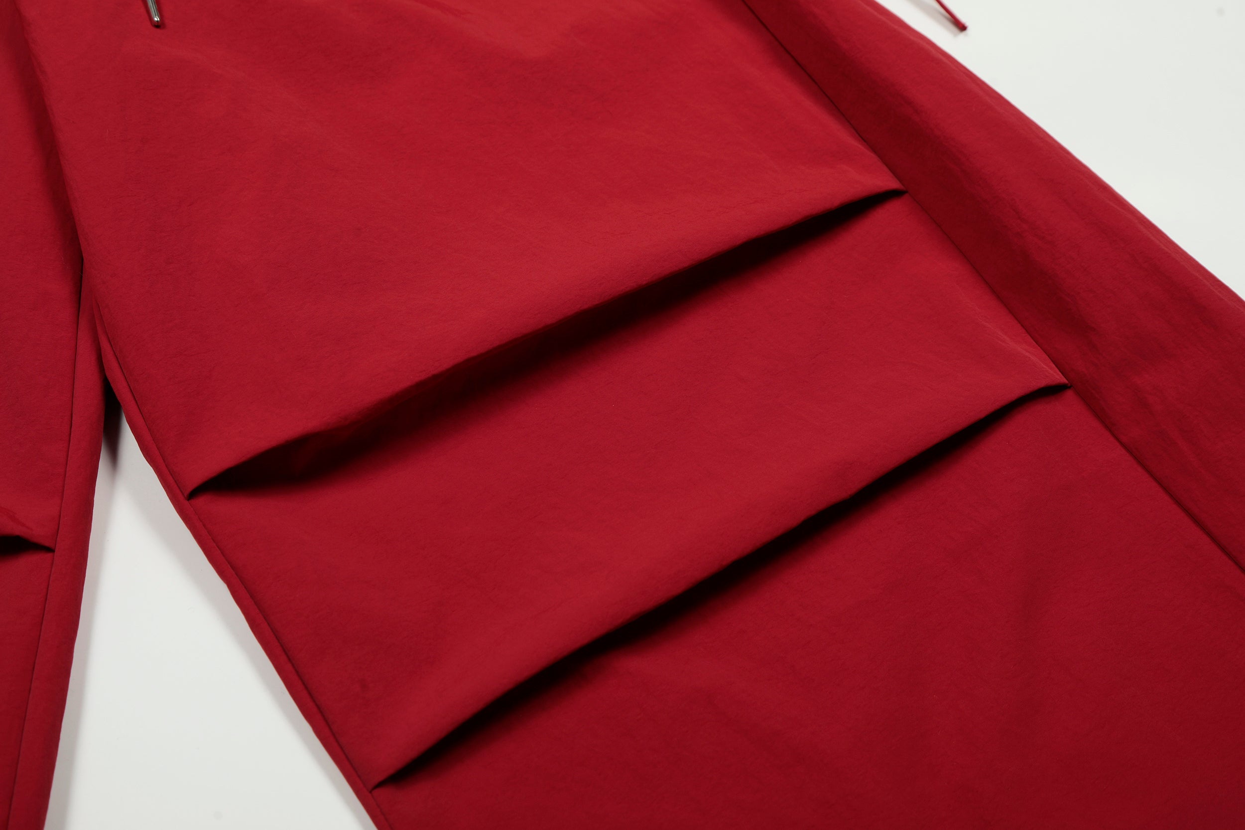 3-6-5.shop Cross Embroidered Lace-Up Wide-Leg Pants