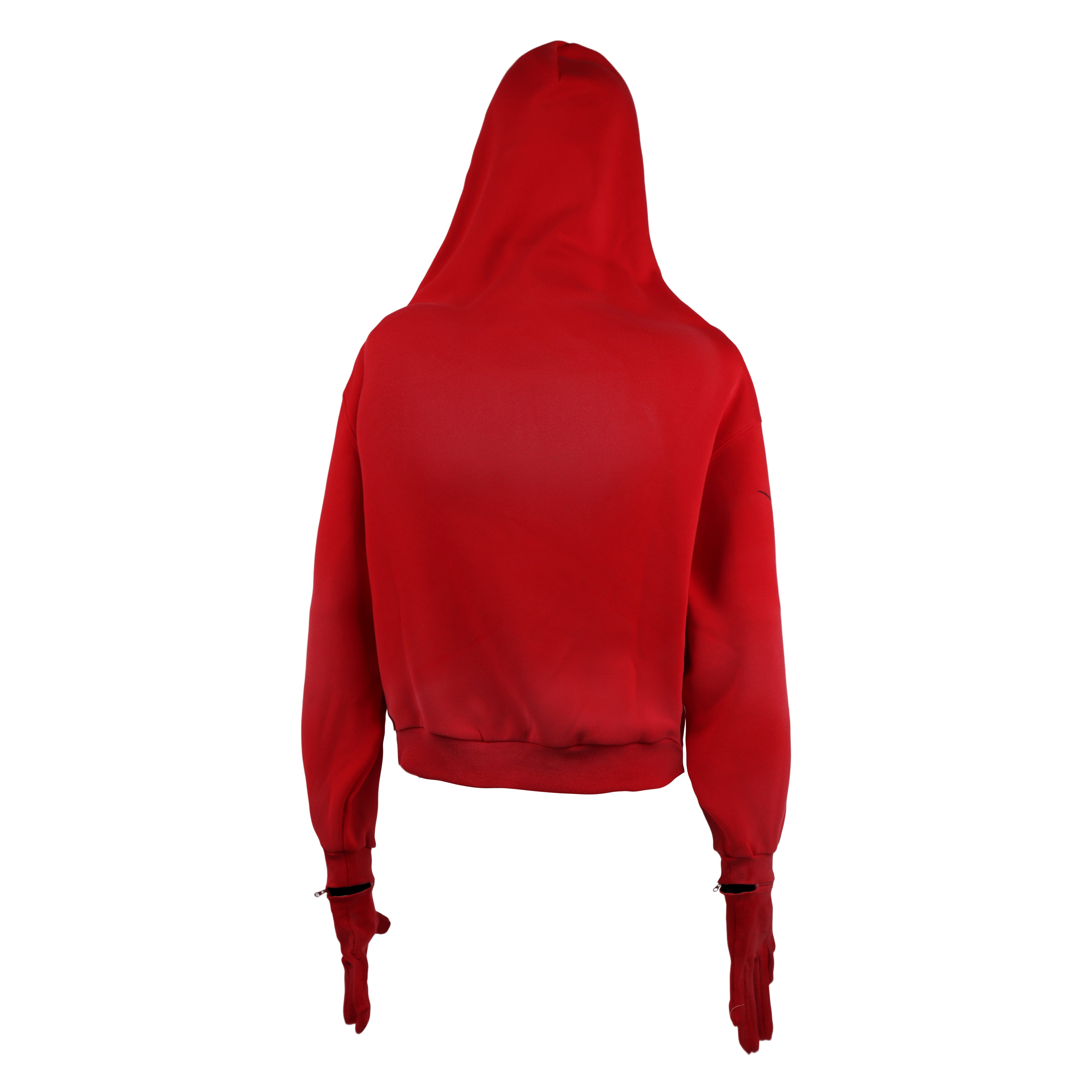 3-6-5.shop Full-Zip Masked Hoodie