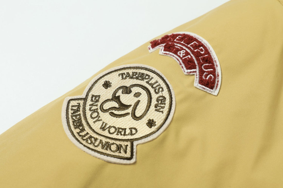 3-6-5.shop Aviation Patch Bomber Jacket