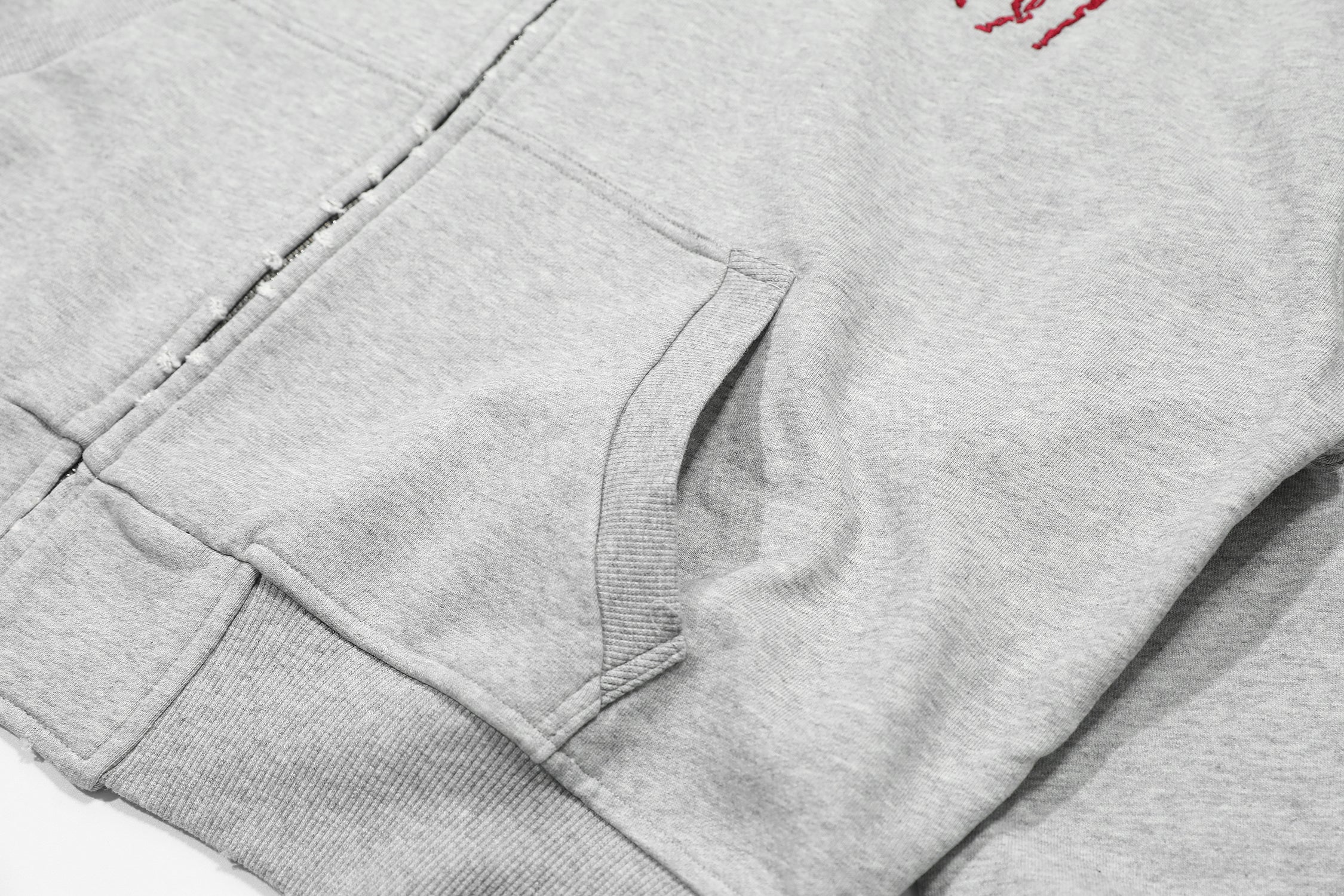 3-6-5.shop Heritage Crest Zip Hoodie