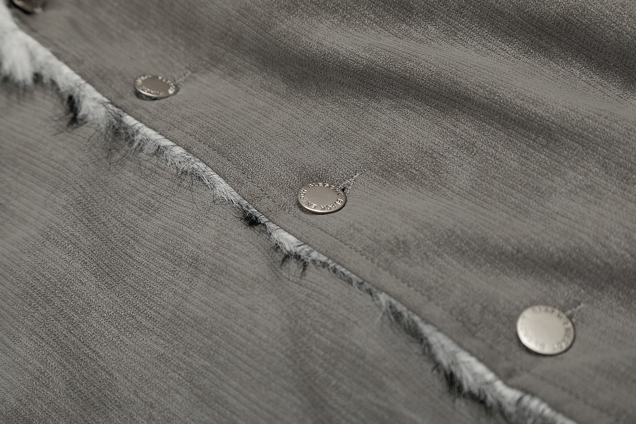 3-6-5.shop Faux Fur Trim High-Neck Bomber Jacket