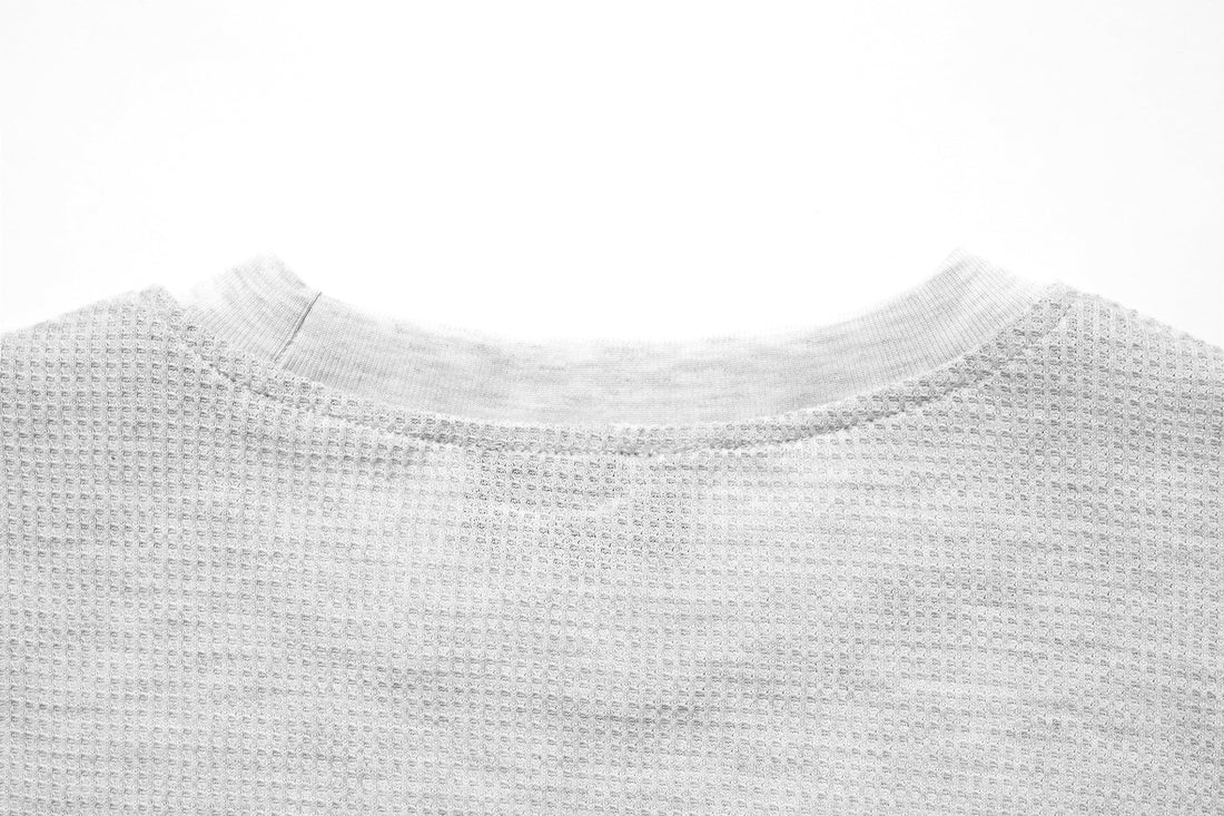3-6-5.shop Gothic Cross Knit Sweatshirt
