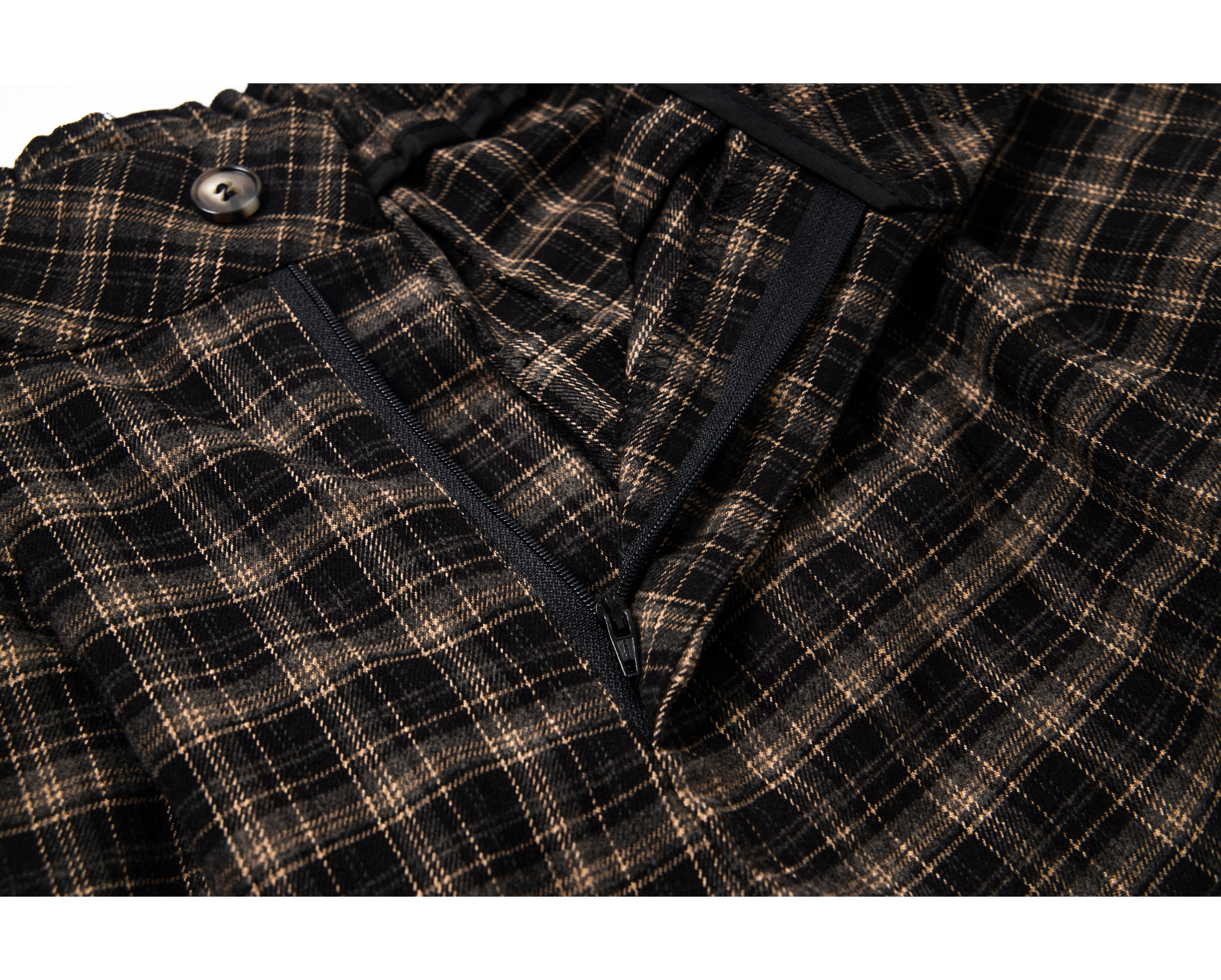 3-6-5.shop Plaid Cargo Shorts