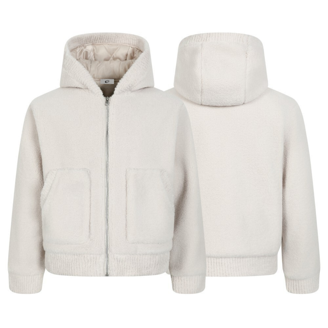 3-6-5.shop Teddy Fleece Hooded Jacket