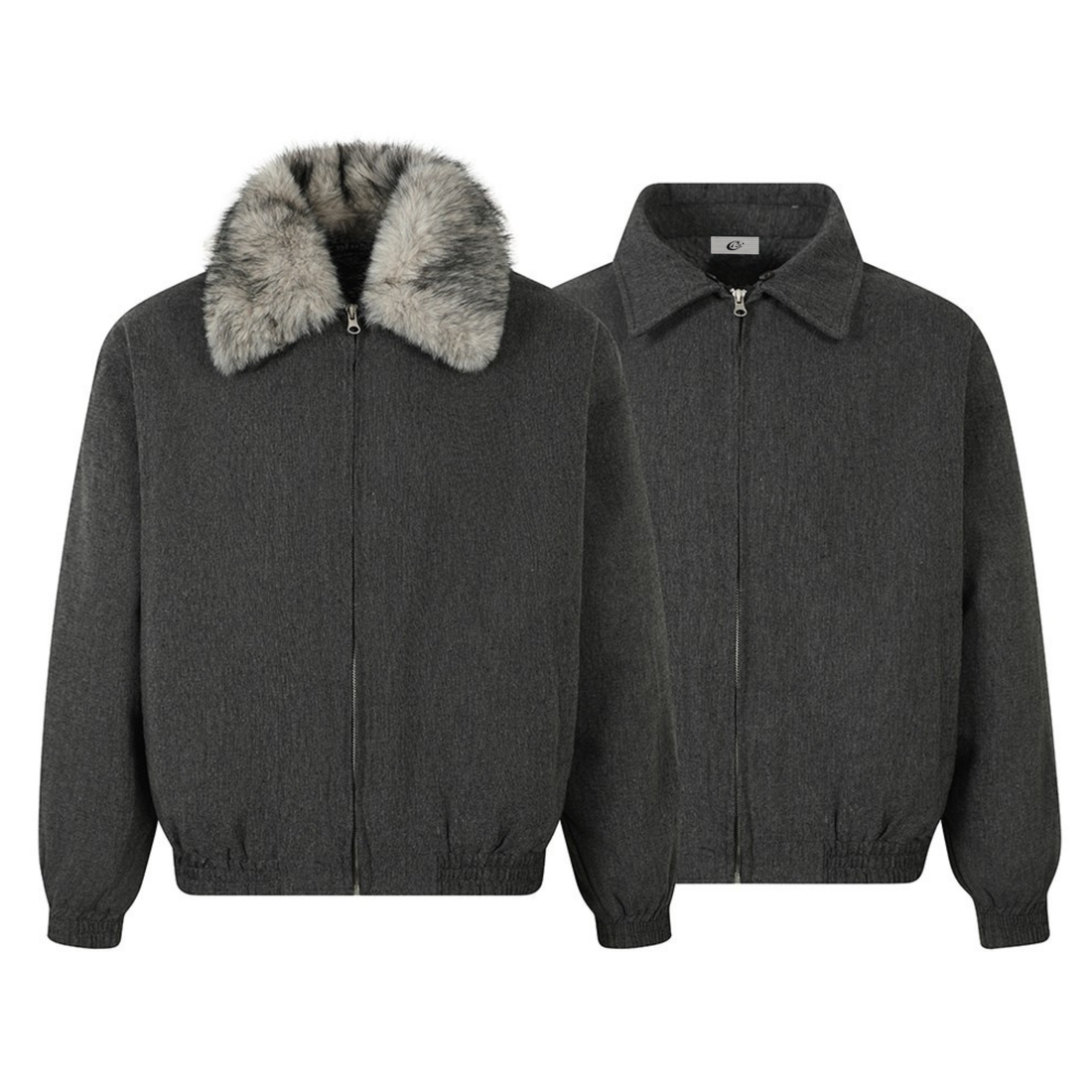 3-6-5.shop Faux Fur-Lined Winter Jacket