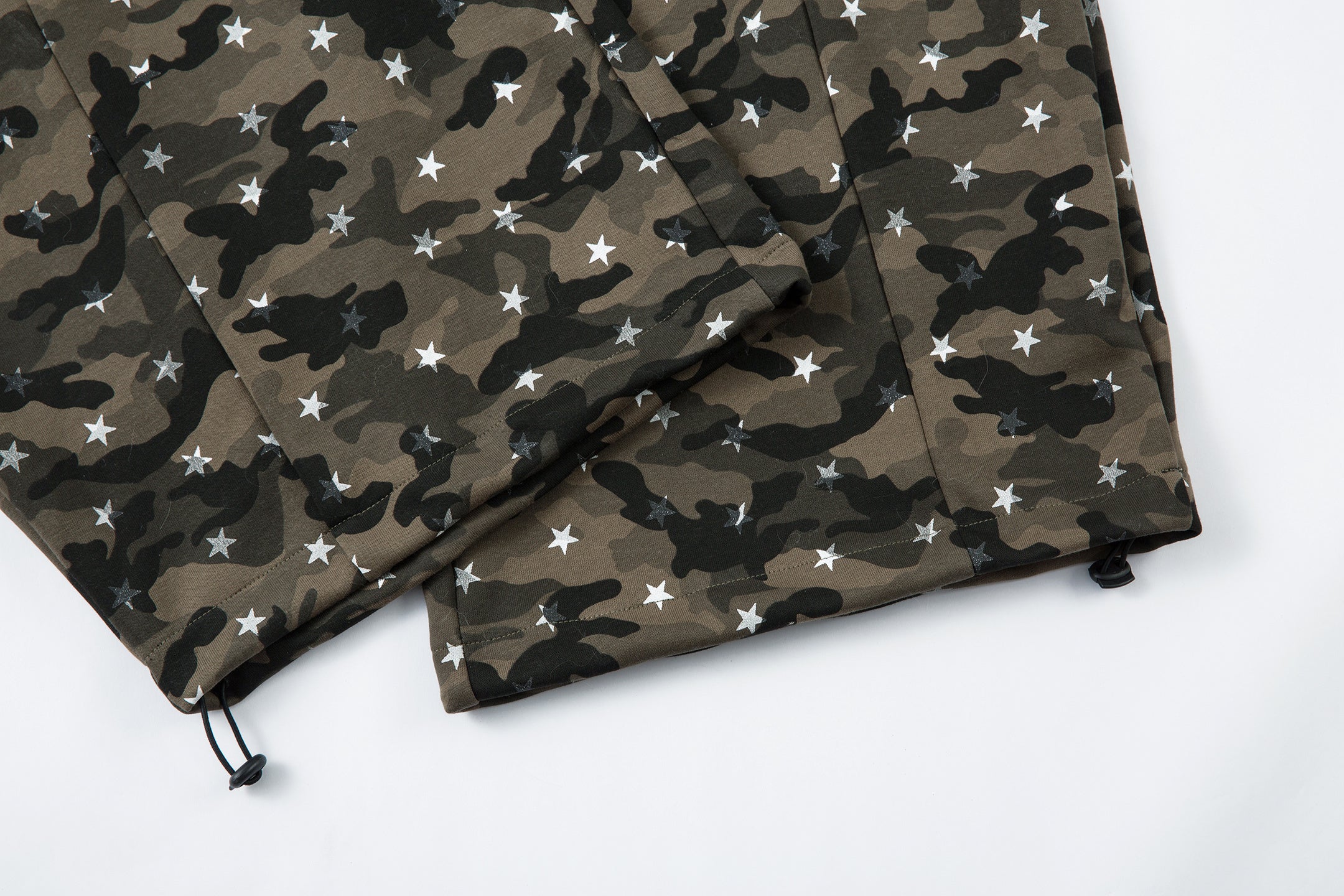 3-6-5.shop Star Camo Wide-Leg Sweatpants