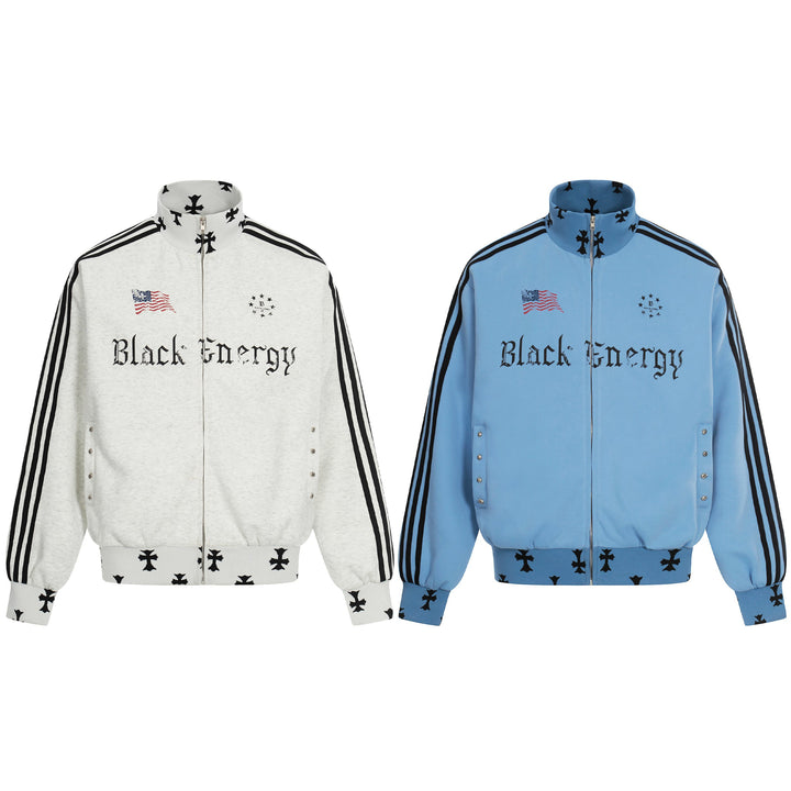 3-6-5.shop Black Energy Track Jacket