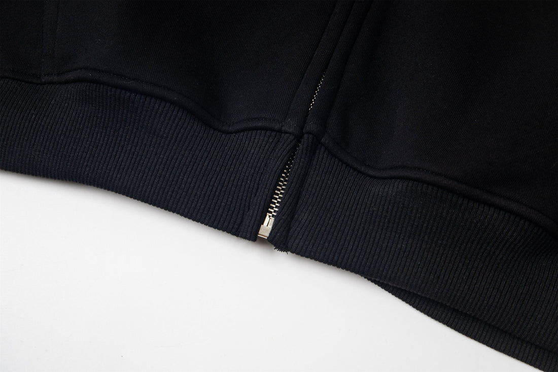 3-6-5.shop Graphic Zip Hoodie