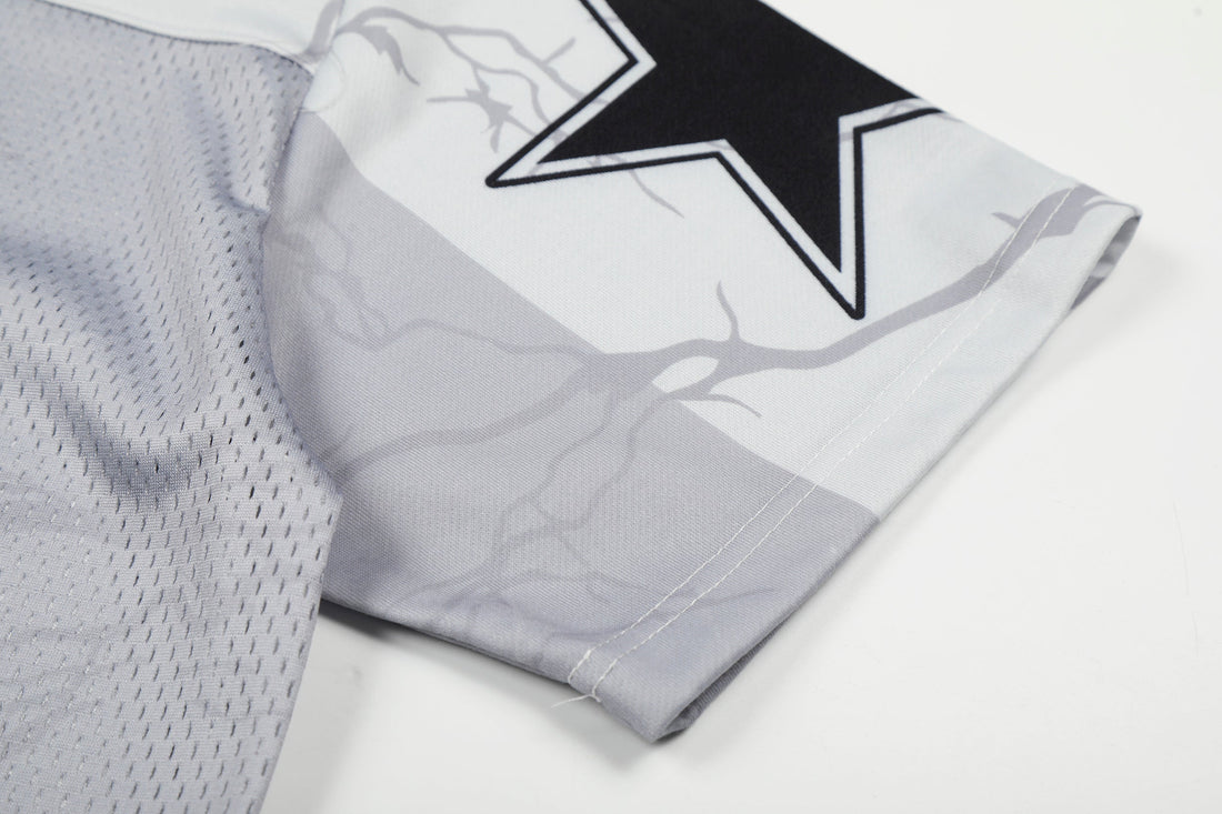 3-6-5.shop Portrait Graphic Mesh Jersey