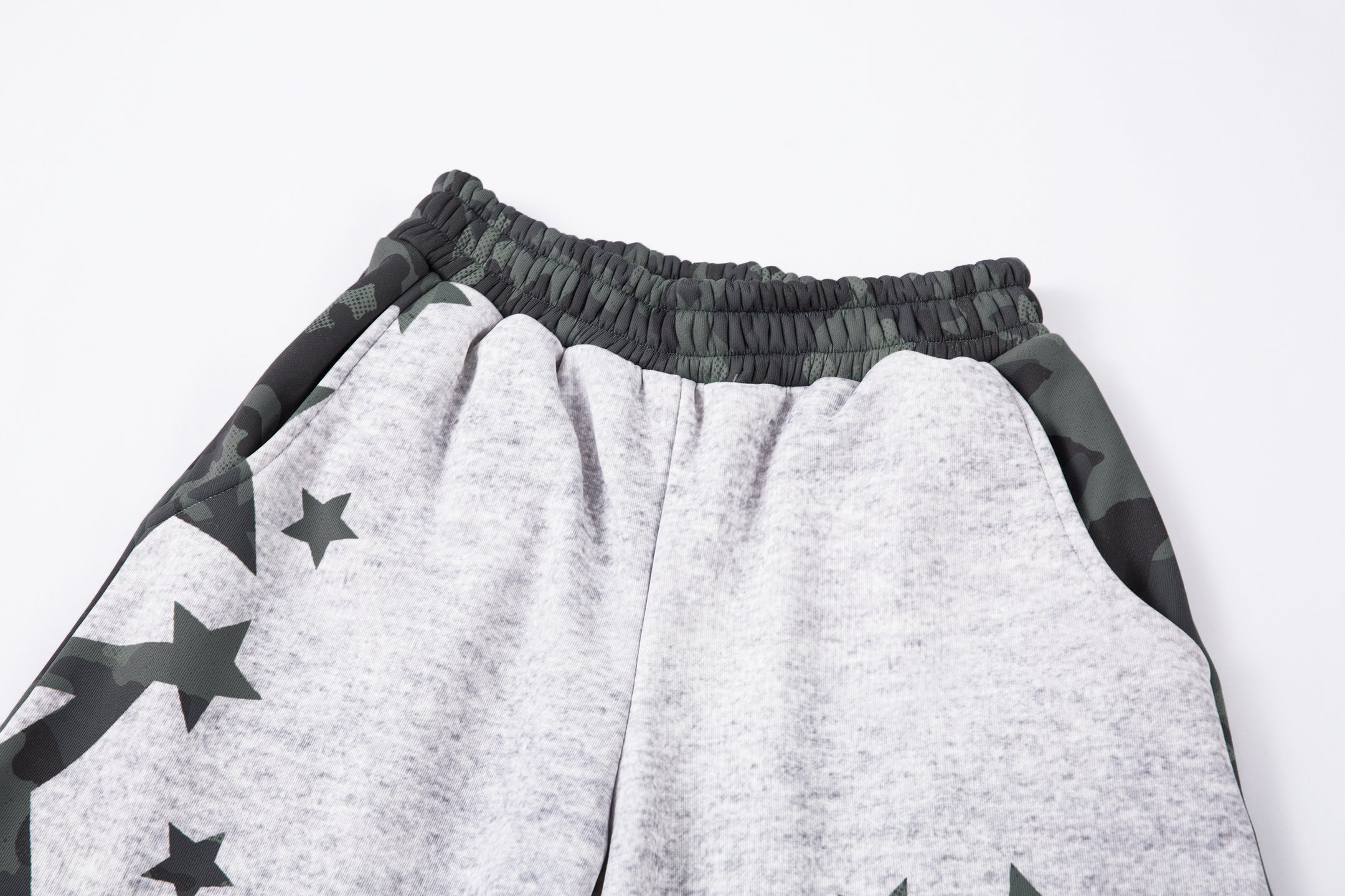 3-6-5.shop Camo Star Wide-Leg Sweatpants