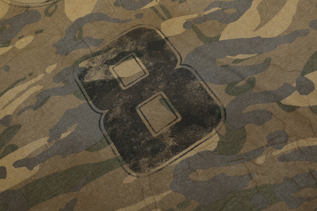 3-6-5.shop Camo Graphic Long Sleeve Tee