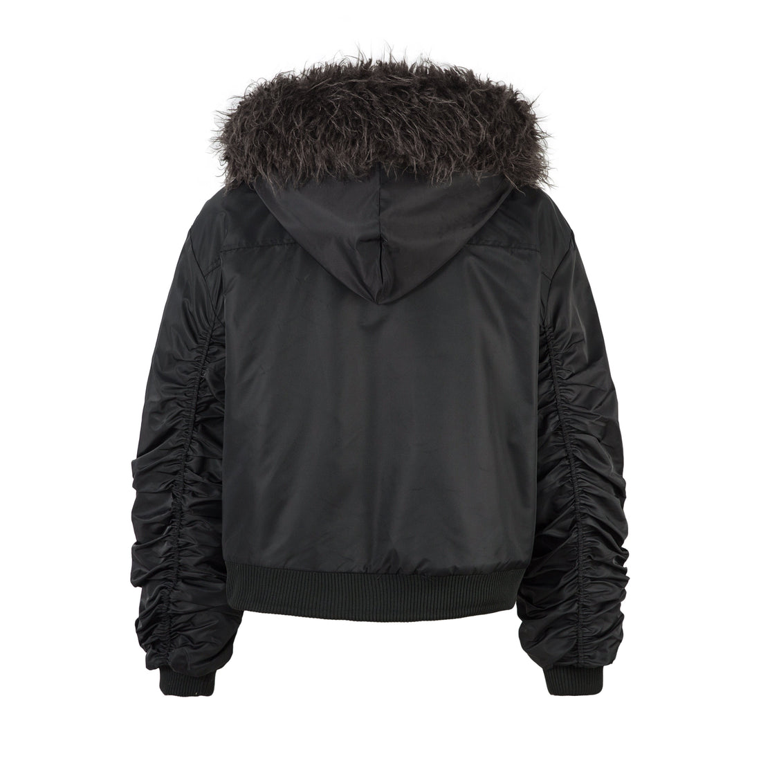 3-6-5.shop Toggle-Lock Fur Hood Jacket