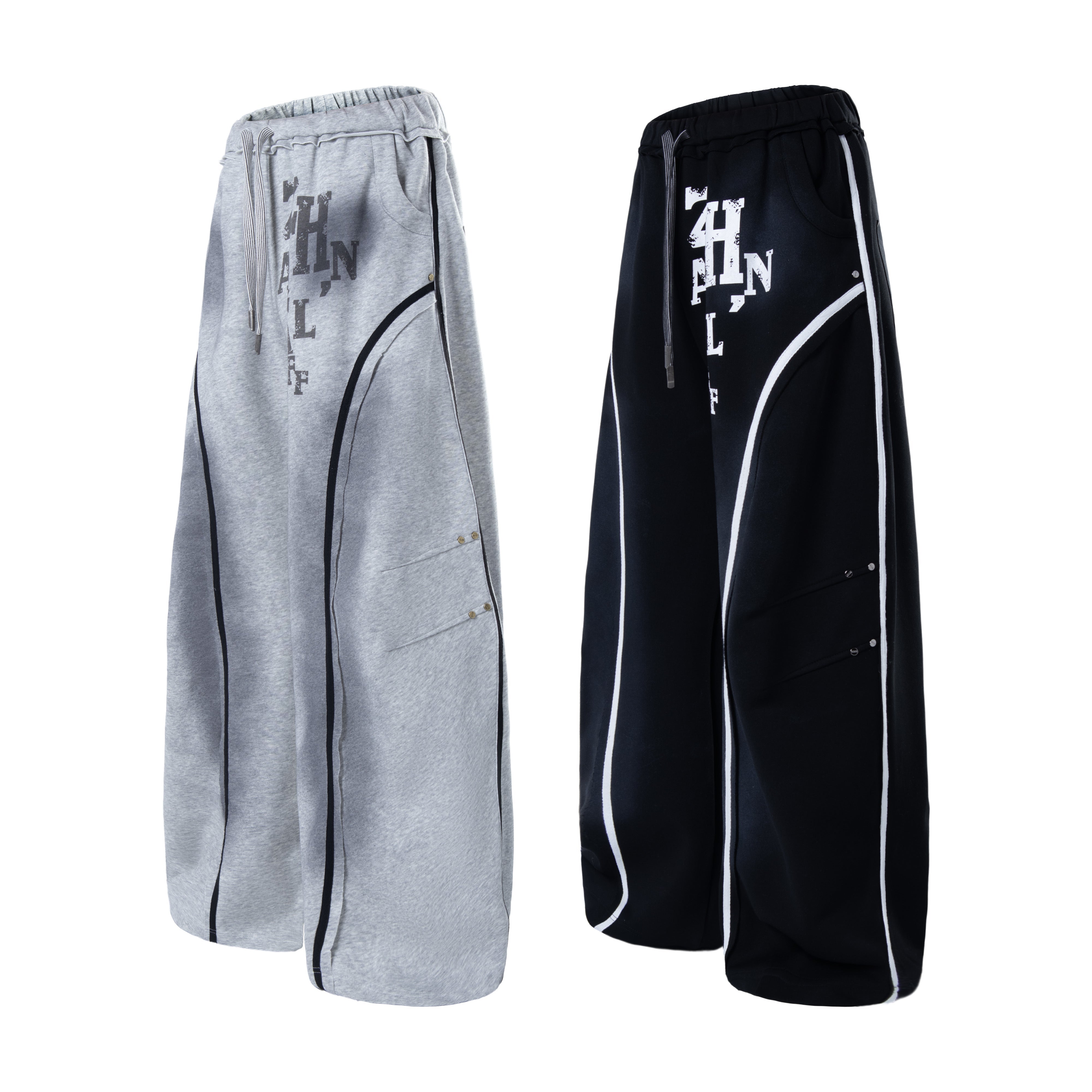 3-6-5.shop Curved Panel Sweatpants