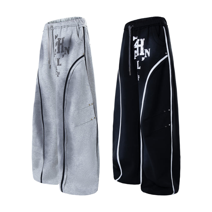 3-6-5.shop Curved Panel Sweatpants