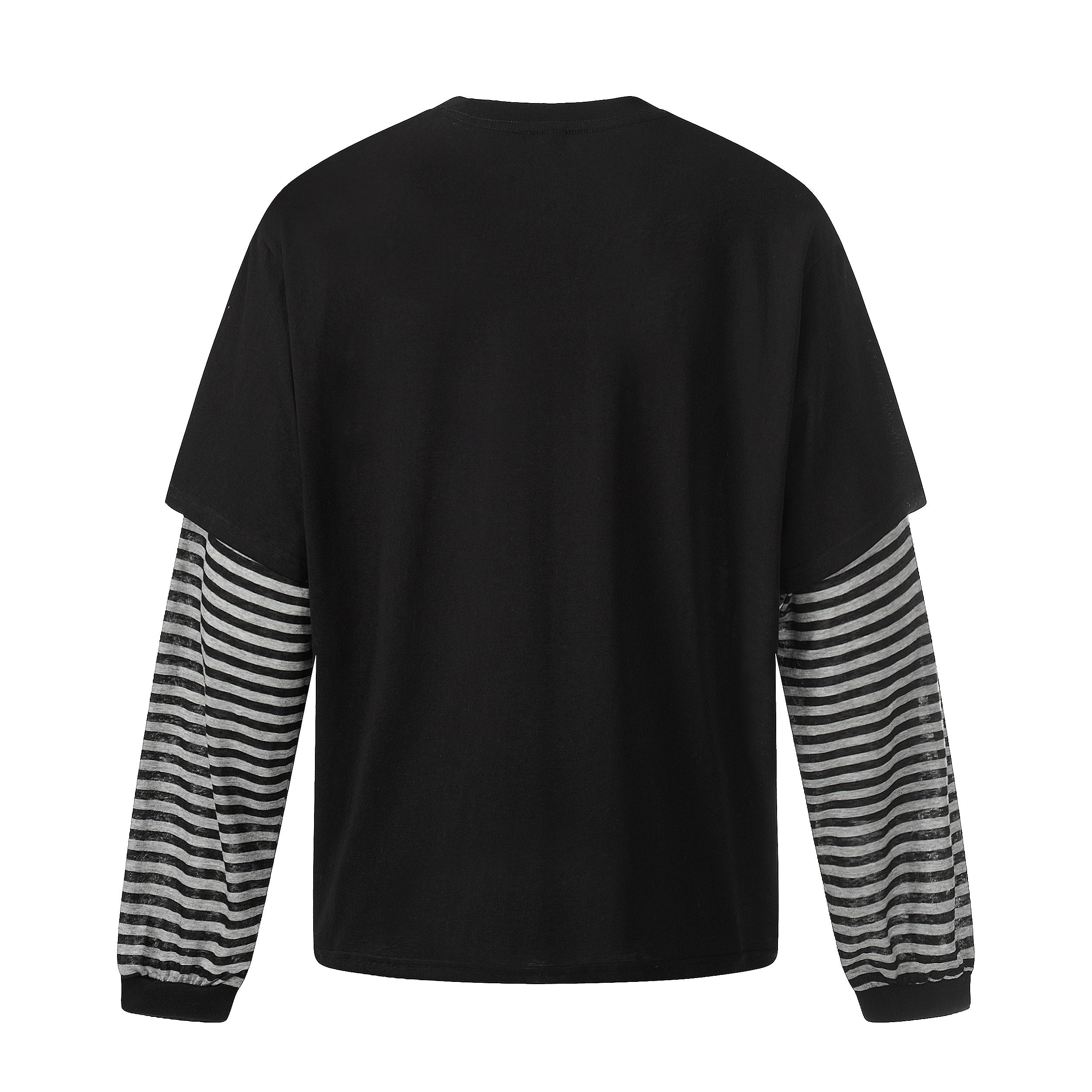 3-6-5.shop Layered Graphic Long Sleeve Tee