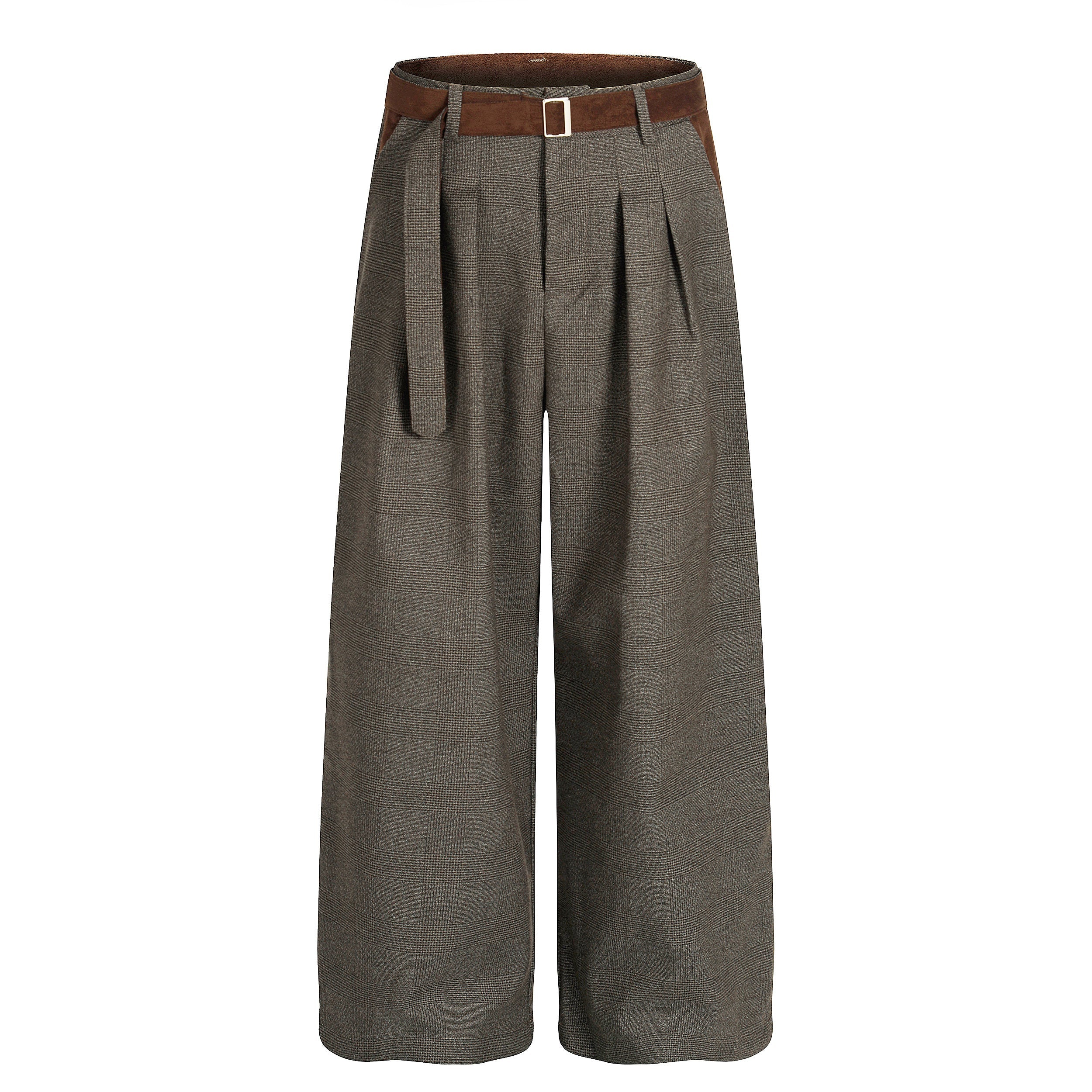 3-6-5.shop Vintage Wide-Leg Suit Pants