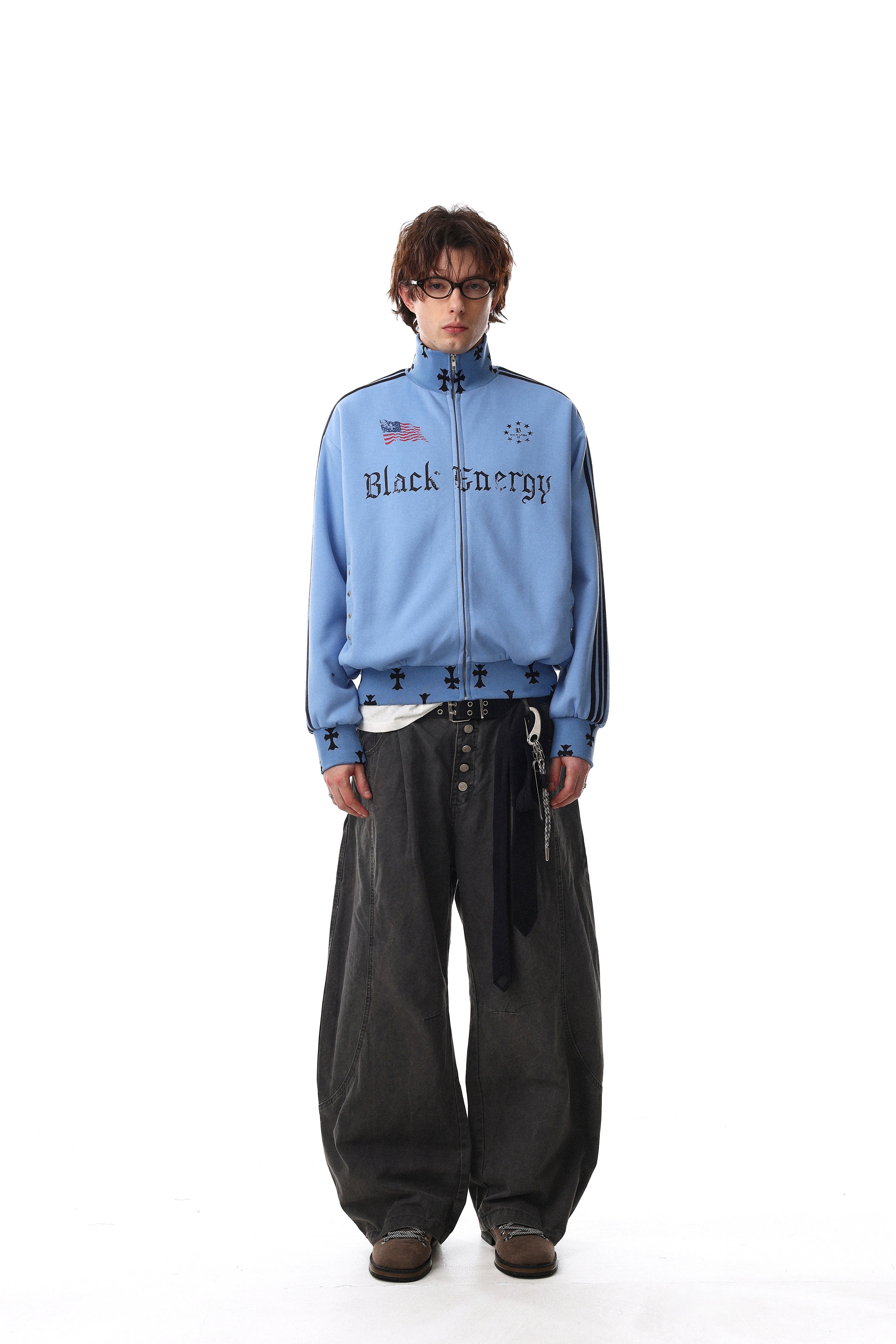 3-6-5.shop Black Energy Track Jacket