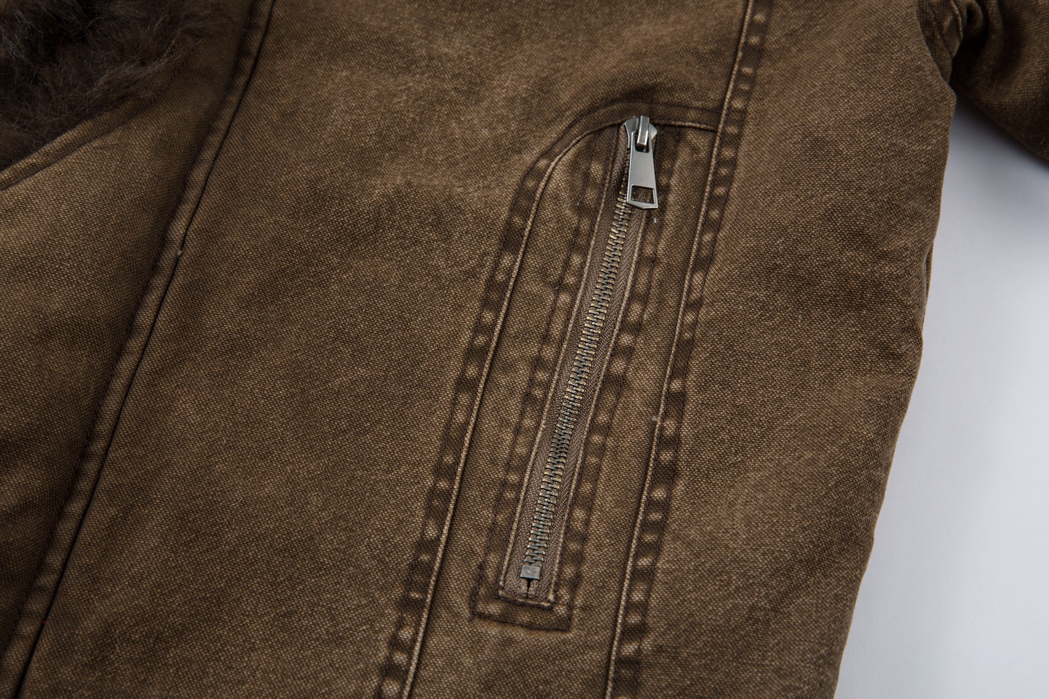 3-6-5.shop Toggle Fur-Lined Jacket