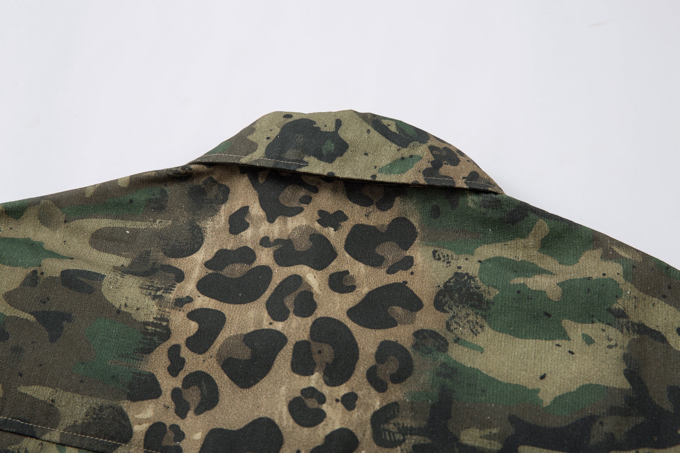 3-6-5.shop Camo-Leopard Hybrid Utility Shirt