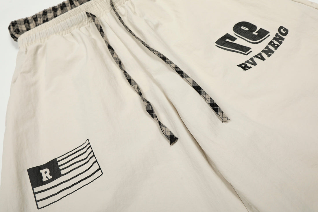 3-6-5.shop Athletic Stripe Wide-Leg Pants