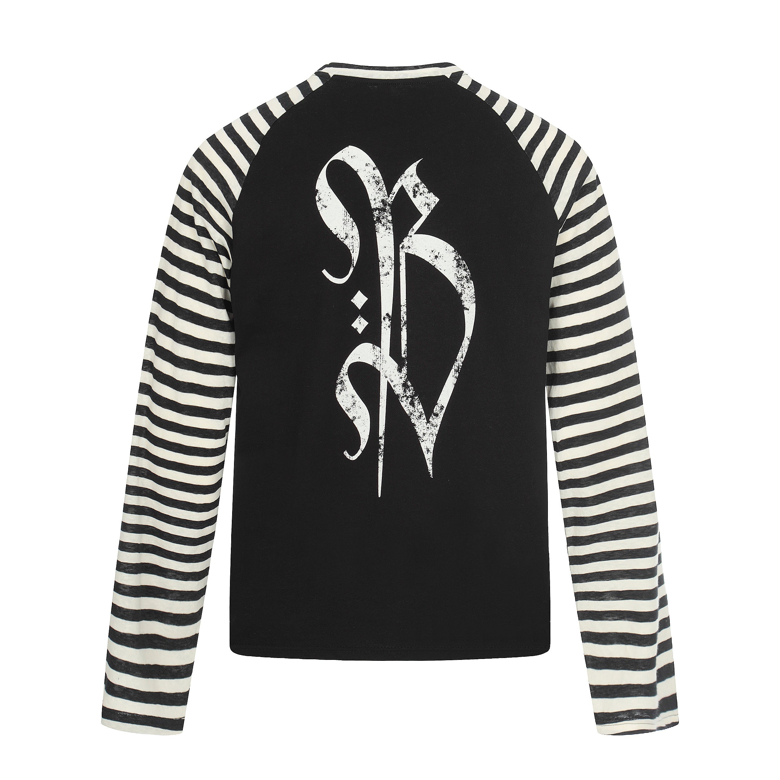 3-6-5.shop Cross Graphic Raglan Long Sleeve Tee