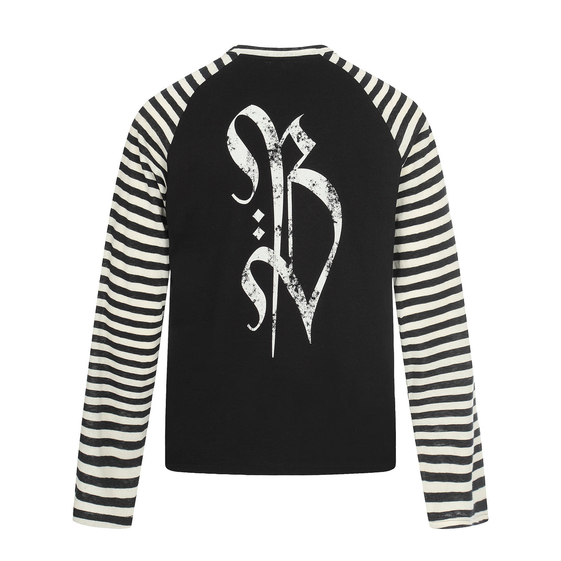 3-6-5.shop Cross Graphic Raglan Long Sleeve Tee