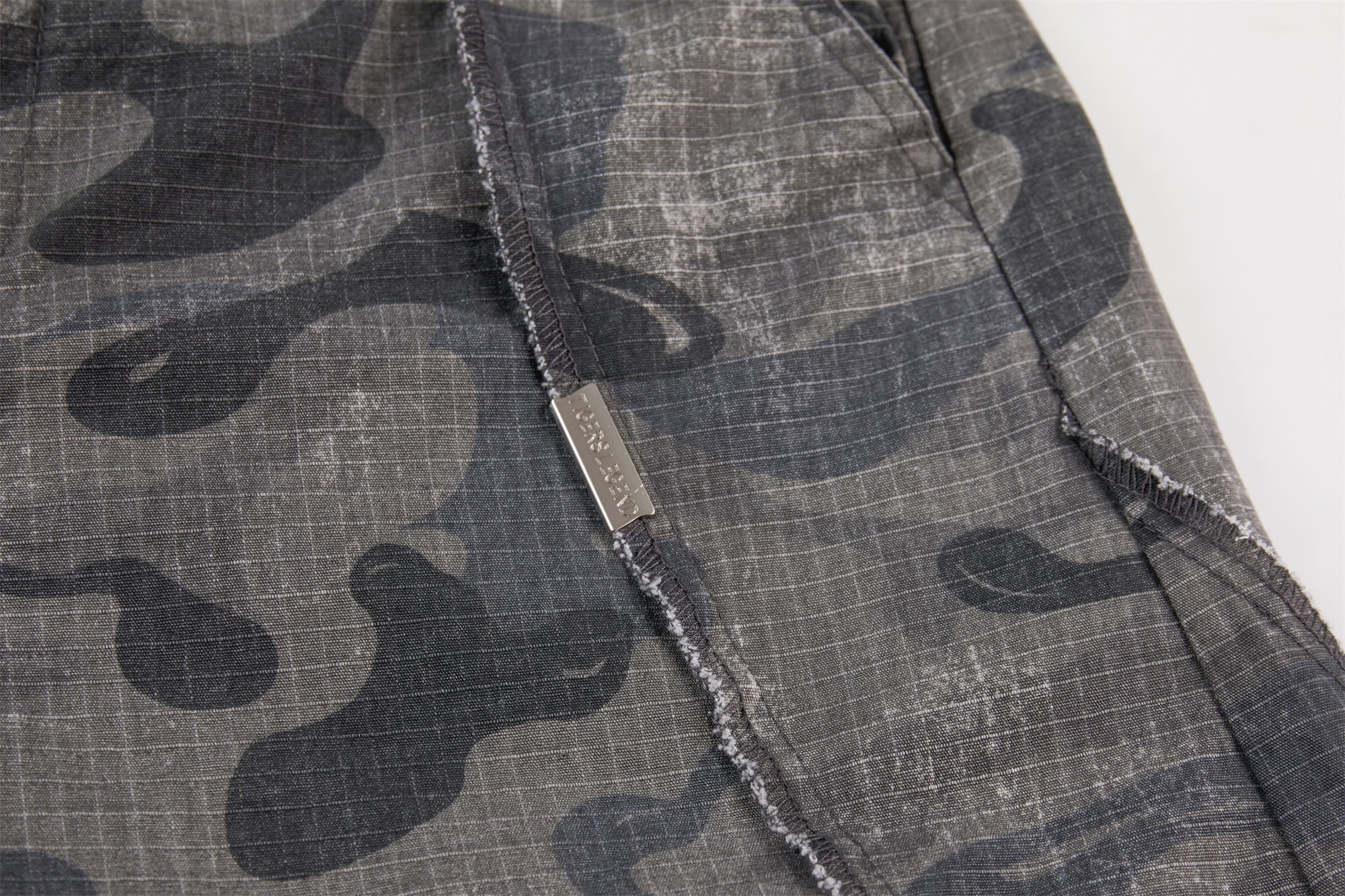 3-6-5.shop Dark Camo Wide-Leg Pants