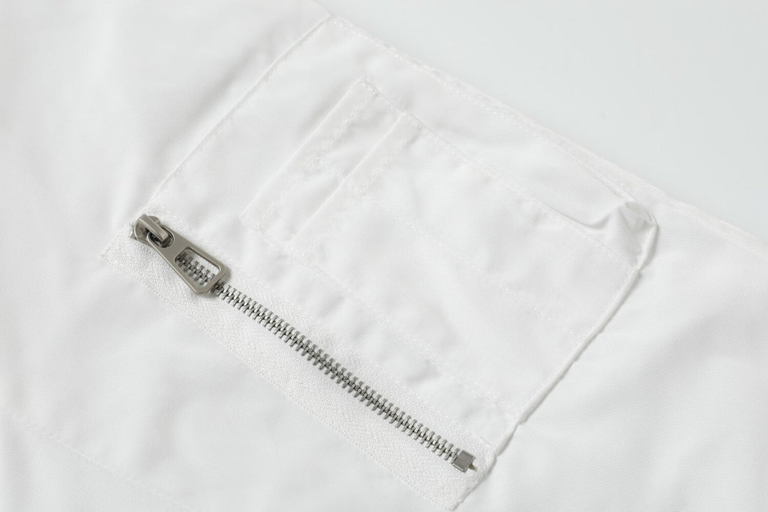 3-6-5.shop Faux Fur Hooded Bomber Jacket