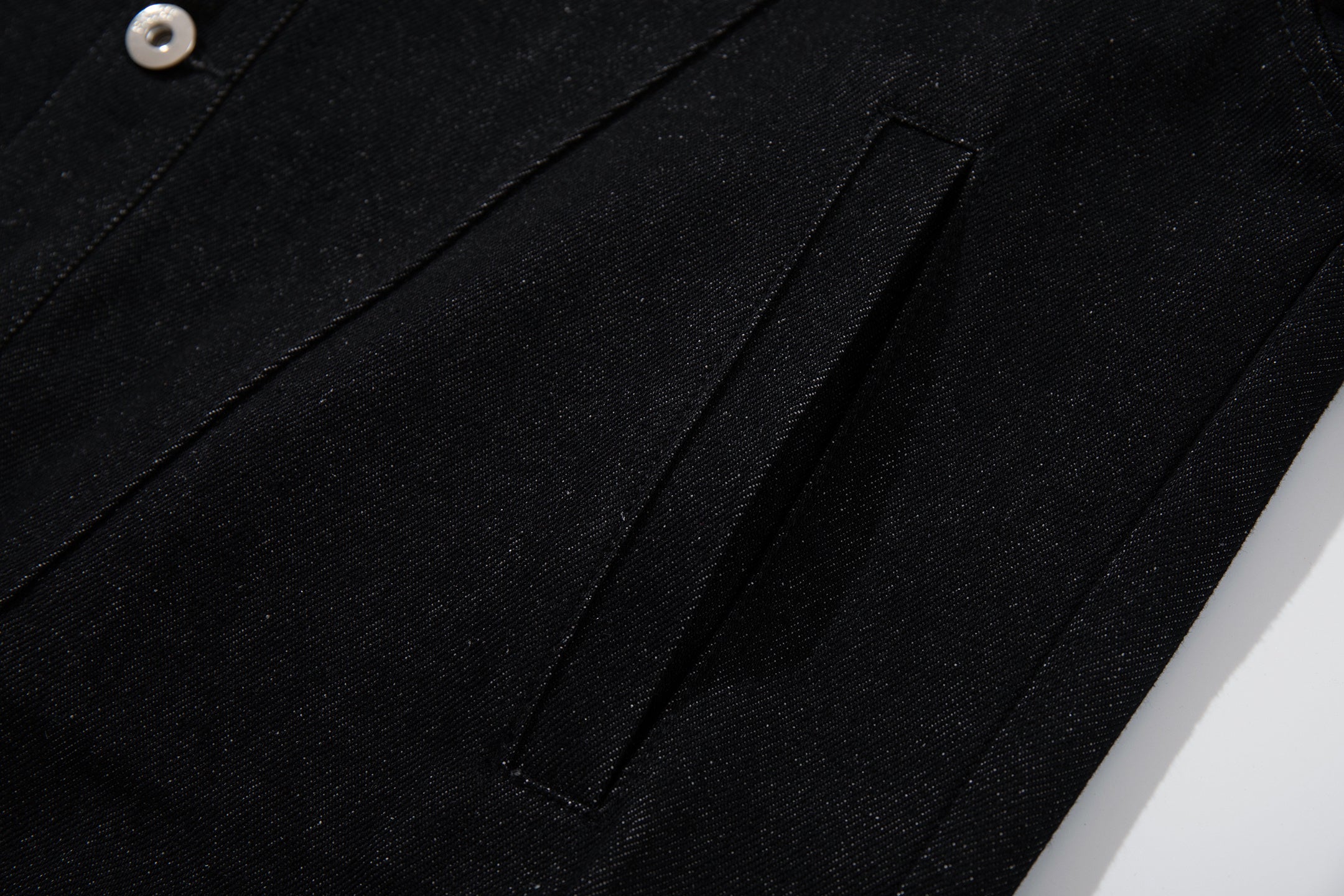 3-6-5.shop Denim Panel Jacket