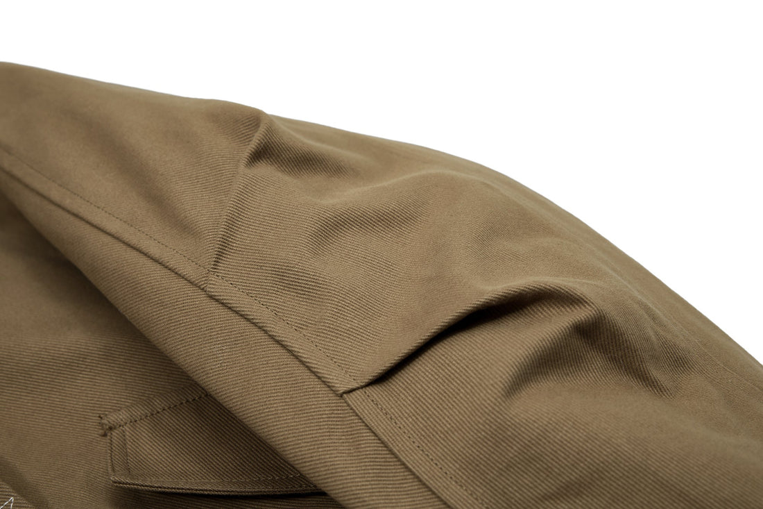 3-6-5.shop Fur-Lined High-Neck Cotton Jacket