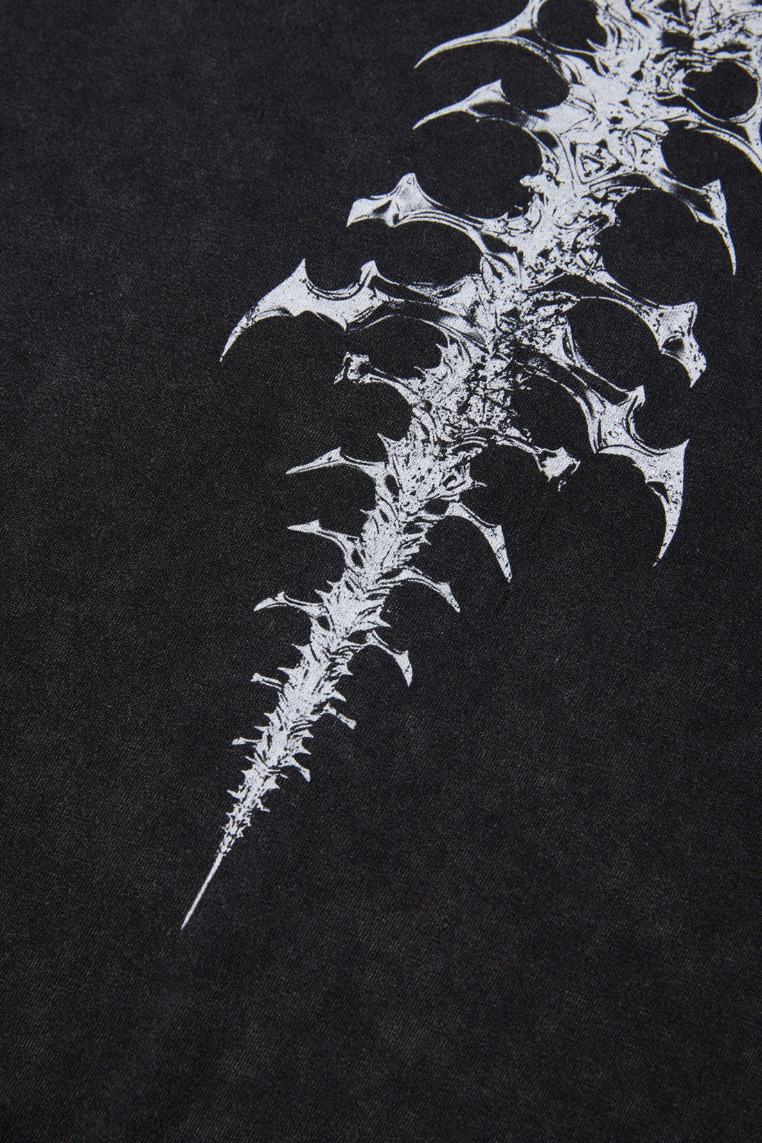 3-6-5.shop Spine Graphic Washed T-Shirt